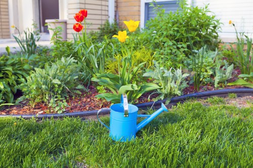 Person using a screen reader while viewing gardening resources